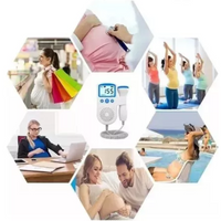 Pulsómetro Doppler Para Bebés Y Embarazadas Color Azul- Rosa