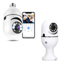 Camara Vigilancia Interior Tipo Bombillo Inteligente Vision Nocturna