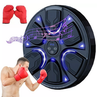 "Máquina De Boxeo Tablero Musical Luz Led Bluetooth + Guantes "