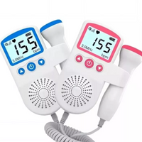 Pulsómetro Doppler Para Bebés Y Embarazadas Color Azul- Rosa