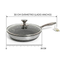 Sartén Renahouse RH24 24cm Acero Inoxidable con Tapa
