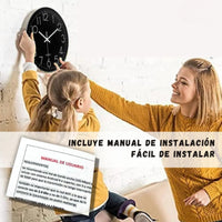 Reloj De Pared Con Cámara Espia WiFi HD Vigilancia Interior