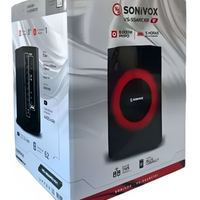 Cabina De Sonido Activa Profesional Sonivox Vs-ssac101 Negro