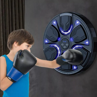 "Máquina De Boxeo Tablero Musical Luz Led Bluetooth + Guantes "