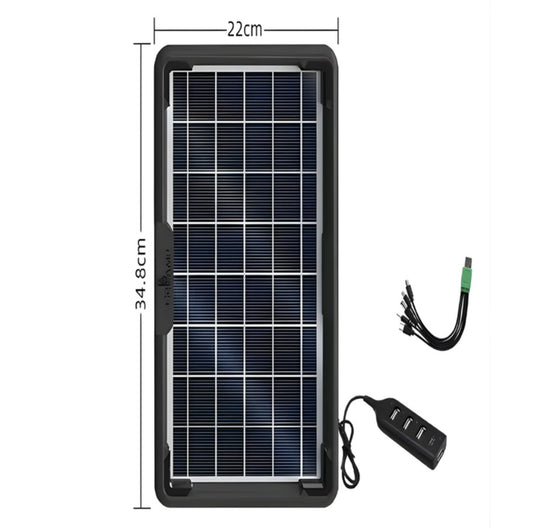 Panel Solar CL0912 Portátil Ideal Apagones Viajes