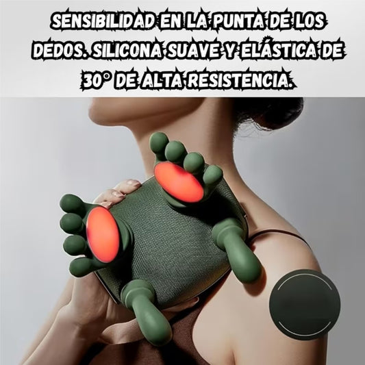 Masajeador De Mano Portátil Recargable Para Cuerpo Cuello