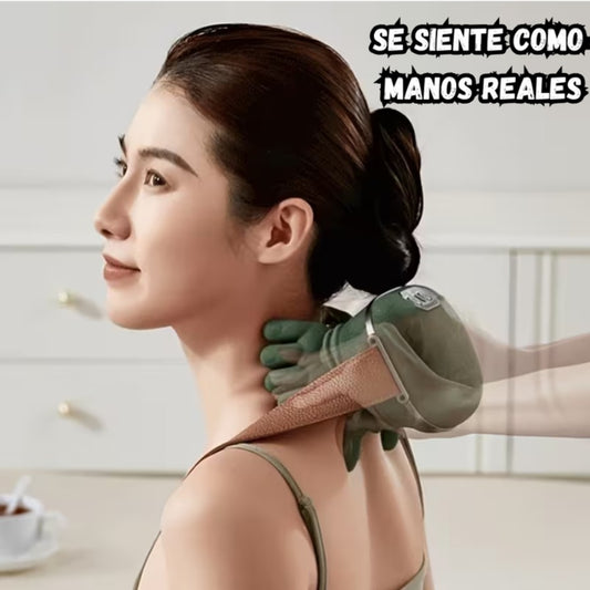 Masajeador De Mano Portátil Recargable Para Cuerpo Cuello