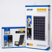 Reflector Solar Led Jortan 200w Ip66 Exterior Con Panel