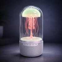 "Lámpara Led Medusa Parlante Bluetooth Luz Rgb Ambiental "
