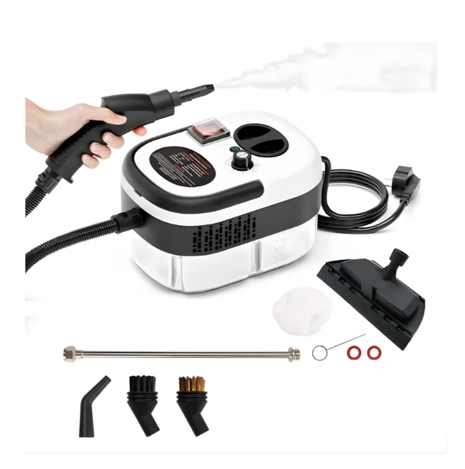 Limpiador A Vapor Portátil Alta Potencia Multiusos Con Accesorios