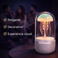 "Lámpara Led Medusa Parlante Bluetooth Luz Rgb Ambiental "