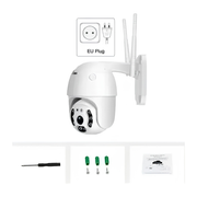 Camara De Seguridad Para Exterior 360° Impermeable 1080p