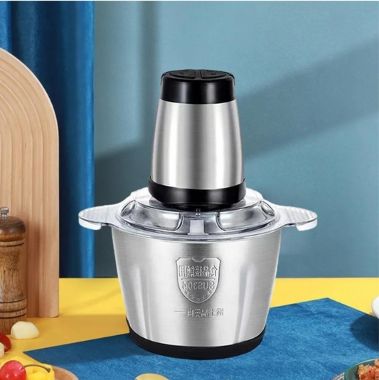 Picadora electrica procesadora de alimentos multifuncional 2lts