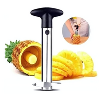 Pelador  Cortador de Piña Profesional Acero Inoxidable Mango Ergonomico