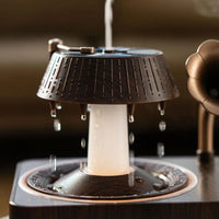 Humidificador Difusor Tocadiscos Lluvia Mas Esencia