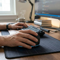 Mouse Ergonomico Vertical Weibo Wb-888 Alambrico Rgb
