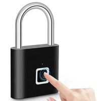 Candado Con Lector De Huella Recargable Digital Sin Llave