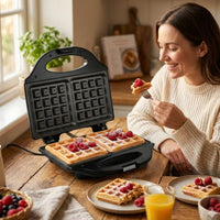 Sanduchera Gofrera Wafflera Raf 750w Antiadherente R.9207h