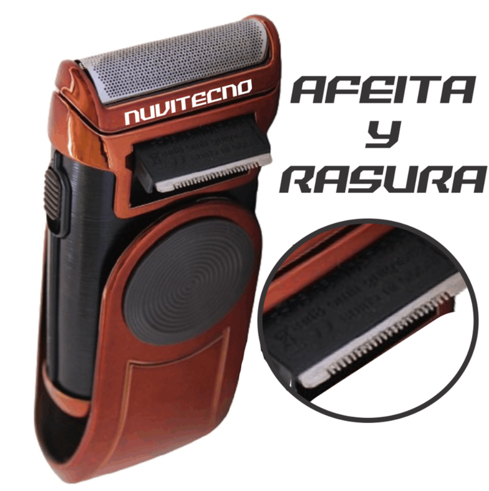 Maquina Recargable De Afeitar Shaver Geemy Gm-9001