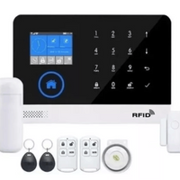 Kit Alarma Inalámbrica Wifi Sensor Puertas Y Movimiento Sos