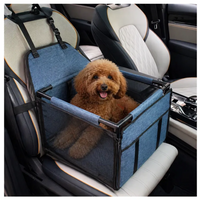 Silla Para Mascotas Carro Plegable Tipo Booster Seguro Perros