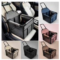 Silla Para Mascotas Carro Plegable Tipo Booster Seguro Perros