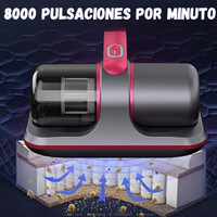 Aspiradora Mano Colchones Mueble Removedor Ácaros Recargable