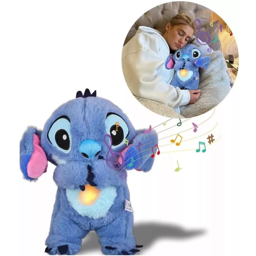 Peluche Stitch Respira Y Alivia La Ansiedad Con Sonido