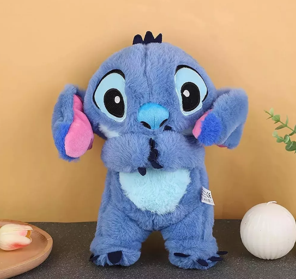 Peluche Stitch Respira Y Alivia La Ansiedad Con Sonido