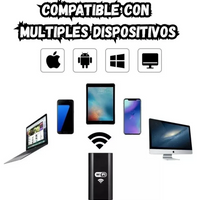 Camara Endoscopio Wifi Sonda Imagen 2k Luz Led Multifuncion
