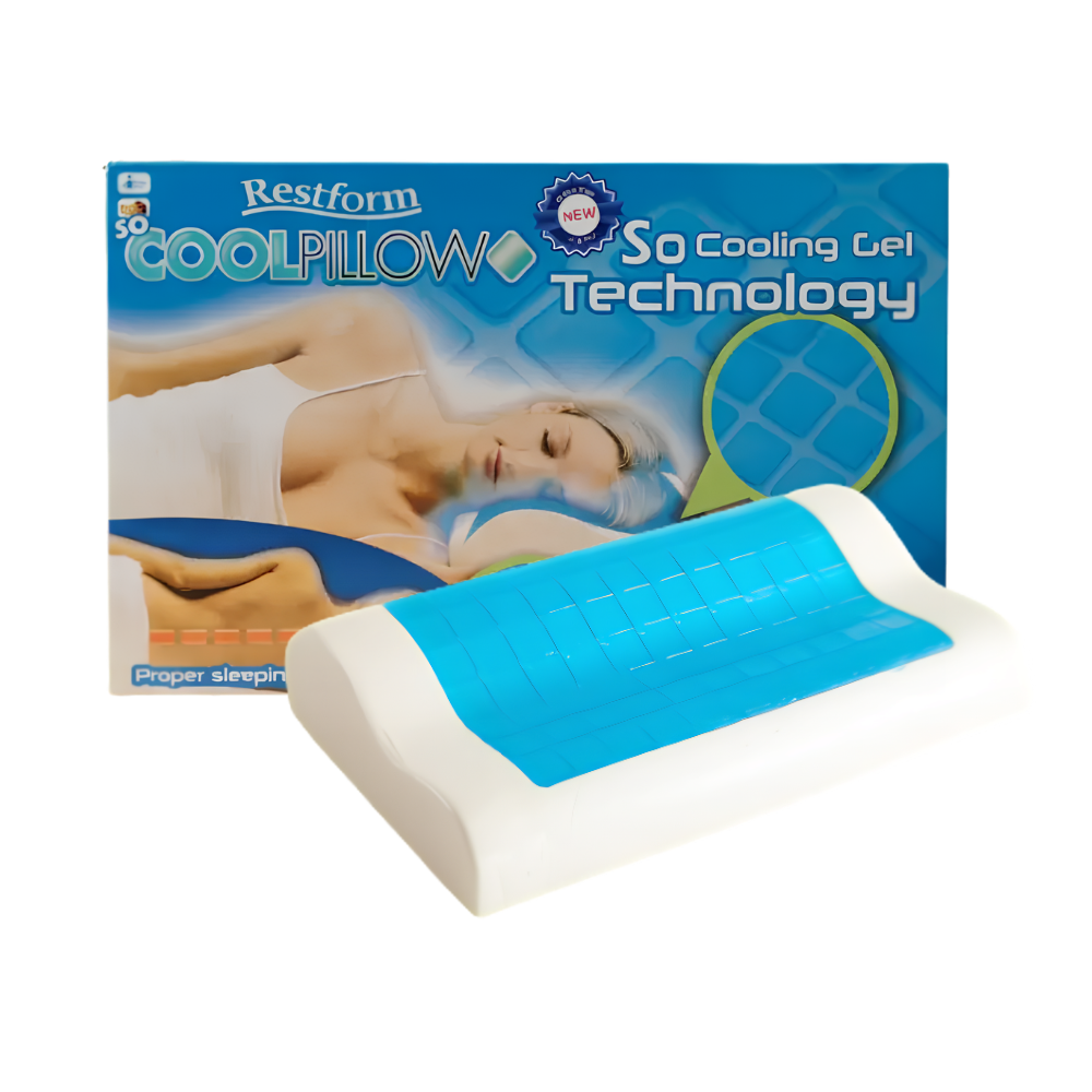 Almohada Ortopedica De Gel Refrescante Tecnologia CoolPillow