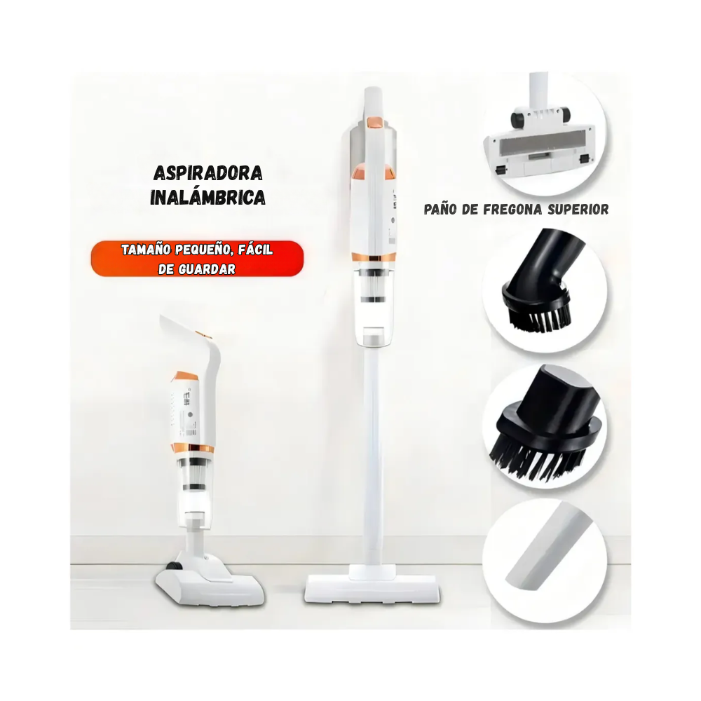 Aspiradora De Mano Inalambrica Portatil Vertical Vacum