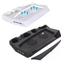 Base Refrigerante Para Play 5 Estación De Carga Dual 3 Usb