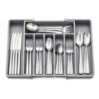 Bandeja Organizadora De Cubiertos y Utensilio De Cocina Expandible