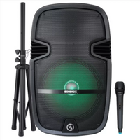 Parlante Sonivox Vs-s2285 Recargable 12 Pulgadas Tripode+mic