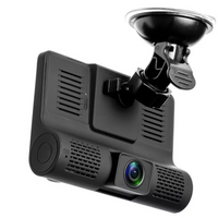 Cámara Para Carro Dvr 3 Lentes 1080p Full Hd Dash Cam 3 En 1
