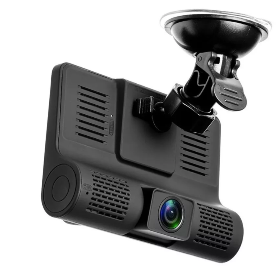 Cámara Para Carro Dvr 3 Lentes 1080p Full Hd Dash Cam 3 En 1