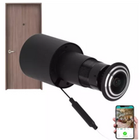 Camara Para Puerta Ojo De Pez App Tuya Ip Wifi Inalambrica