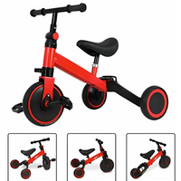 Bicicleta De Equilibrio Infantil 3 En 1 Con Pedales