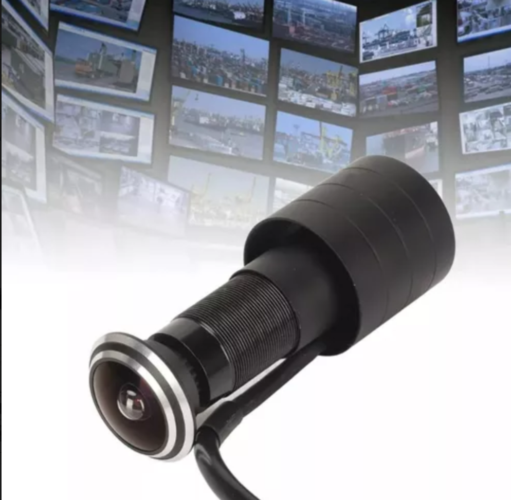 Camara Para Puerta Ojo De Pez App Tuya Ip Wifi Inalambrica