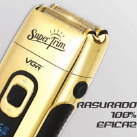 Máquina De Afeitar Shaver Rasuradora Super Trim Vgr V-332