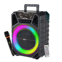 Cabina Portátil 12 Pulgadas +control +micrófono Inalámbrico