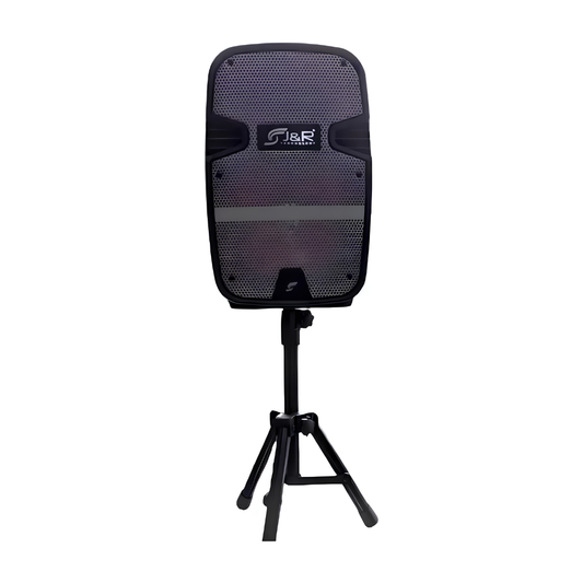 Cabina De Sonido Recargable Rgb 8" Tripode + Control y Microfono J5245