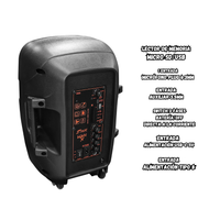 Cabina De Sonido Recargable Rgb 8" Tripode + Control y Microfono J5245