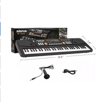Piano Organeta Musical Para Niños 61 Teclas Bigfun Microfono