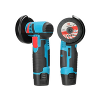 Mini pulidora angular inalambrica 12V alta potencia doble bateria