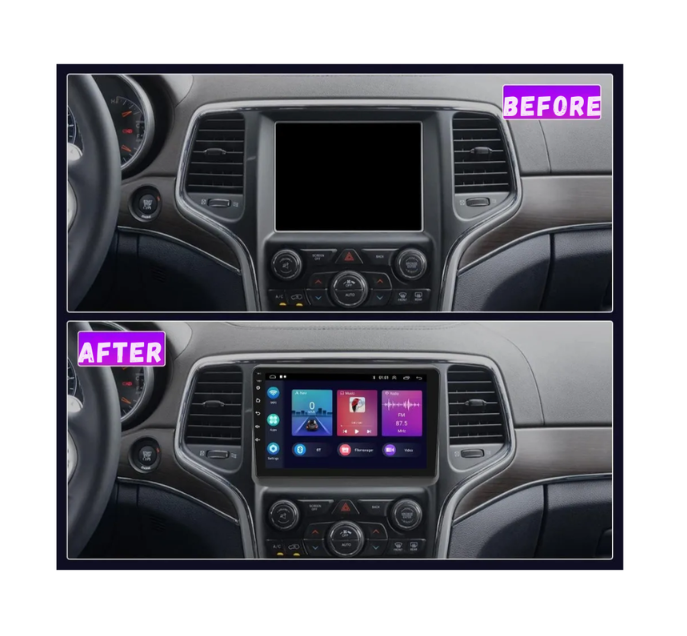 Pantalla CarPlay Android Auto 10'' Kit GPS  y Cámara Reversa HD