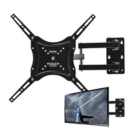 Base Soporte Pared Para Tv Brazo Mobible Para Vesa 14 A 55 Pulgadas