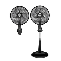 Ventilador Samurai Comfort Maxx 18 Pulgadas 2 En 1 Pedestal Pared