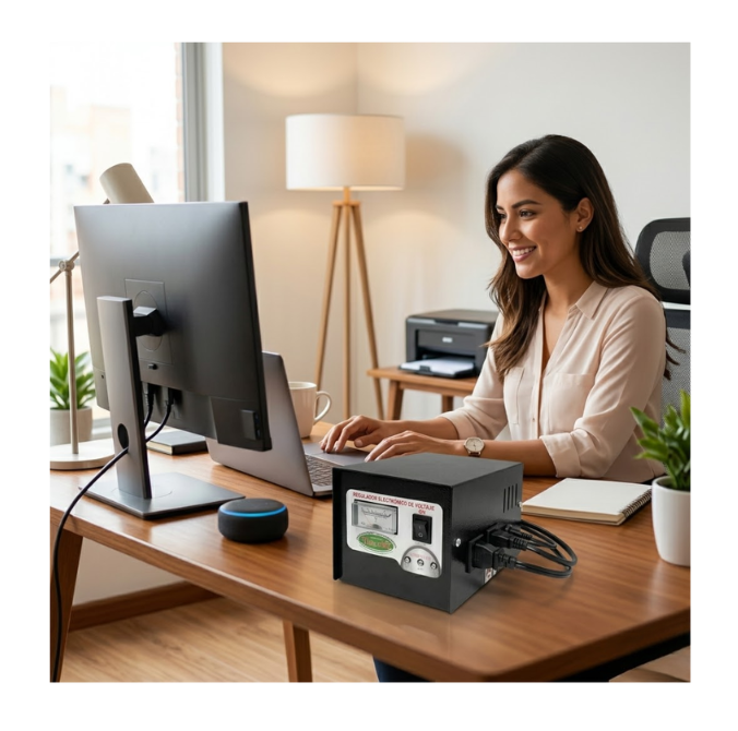 Regulador De Voltaje 1000w Profesional Para Hogar Y Oficina